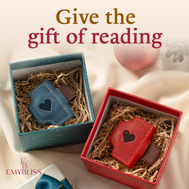 BygoneMark - Personalized Magnetic Leather Pen Holder Bookmark