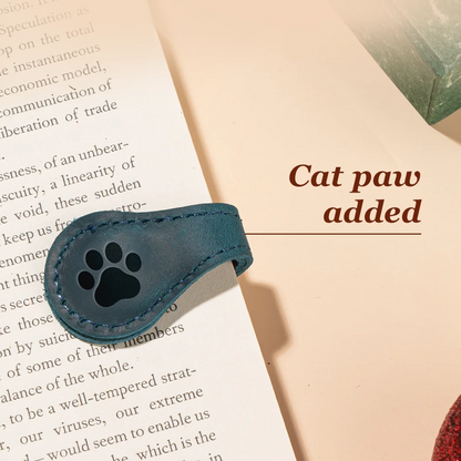 TimelessMark - Personalized Magnetic Leather Bookmark