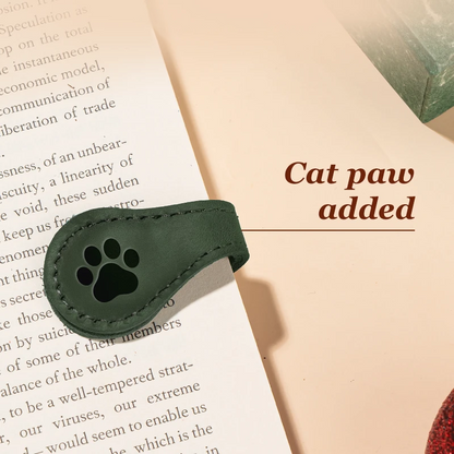 TimelessMark - Personalized Magnetic Leather Bookmark